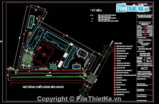 Bản vẽ,Bản vẽ autocad,đường điện trường dạy nghề,bản vẽ xây dựng